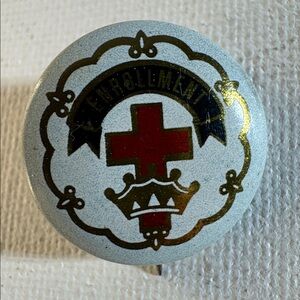 Vintage Enrollment Cross Crown Littles System Pins